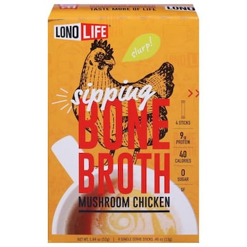 Lono Life Sipping Mushroom Chicken Bone Broth