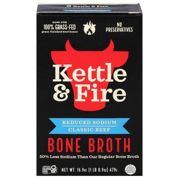 Kettle & Fire Reduced Sodium Classic Beef Bone Broth