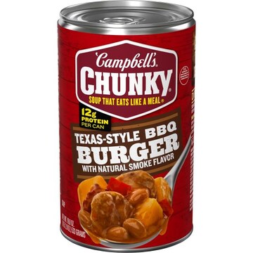 Campbell's® Chunky® Texas-Style BBQ Burger Soup