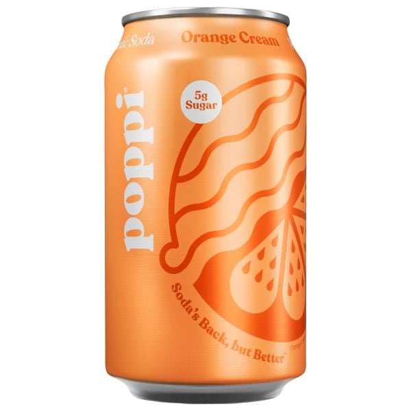 Poppi Orange Cream Prebiotic Soda | Publix Super Markets