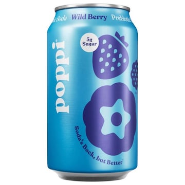 Poppi Wild Berry Prebiotic Soda
