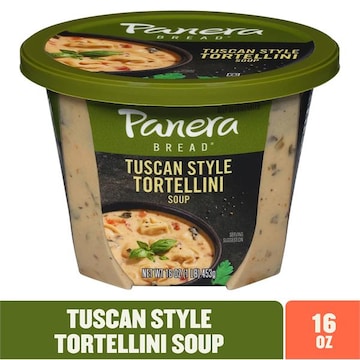Panera Bread Tuscan Style Tortellini Soup, 16 OZ Soup Cup