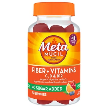 Metamucil Fiber Supplement, Gummies, Citrus Berry Flavored