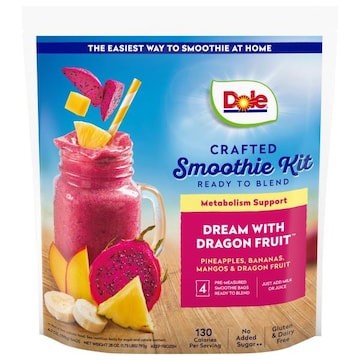 Dole Smoothie Kit, Crafted, Dream with Dragon Fruit