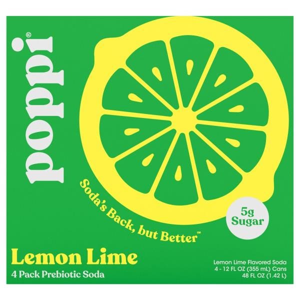 Poppi Lemon Lime Prebiotic Soda | Publix Super Markets