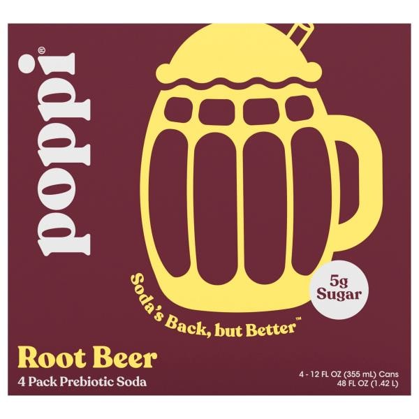 Poppi Root Beer Prebiotic Soda | Publix Super Markets