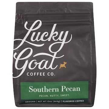 Lucky Goat Coffee Co. Coffee, Ground, Southern Pecan