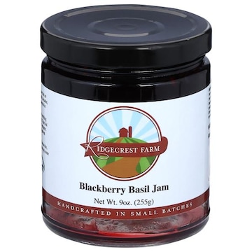 Ridgecrest Farm Jam, Blackberry Basil Jam