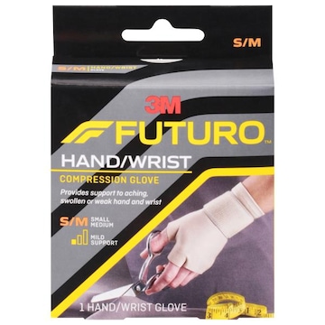 Futuro Compression Glove, S/M, Hand/Wrist