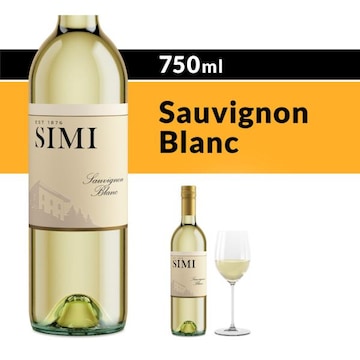 SIMI Sauvignon Blanc White Wine Bottle