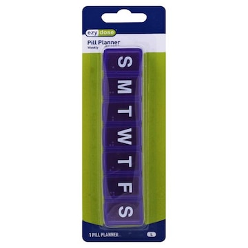 Ezy Dose Pill Planner, Weekly, L