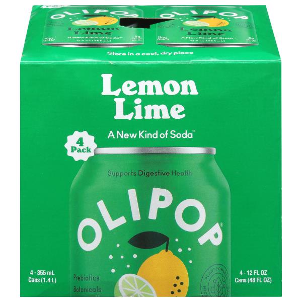 Olipop Lemon Lime Soda | Publix Super Markets