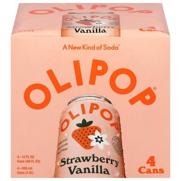 Olipop Strawberry Vanilla Soda