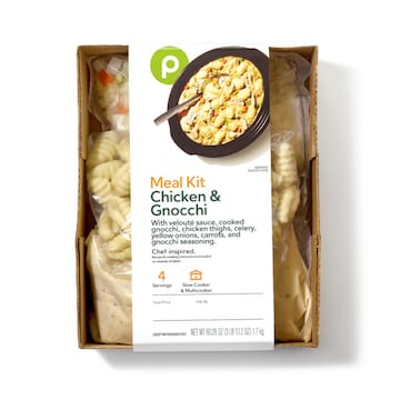Publix Chicken and Gnocchi, Slow Cooker Meal Kit