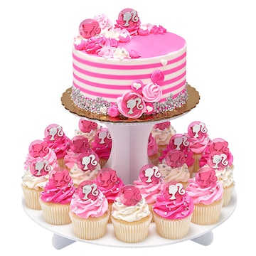 Barbie Silhouette Cupcake Combo