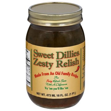 Sweet Dillies Relish, Zesty