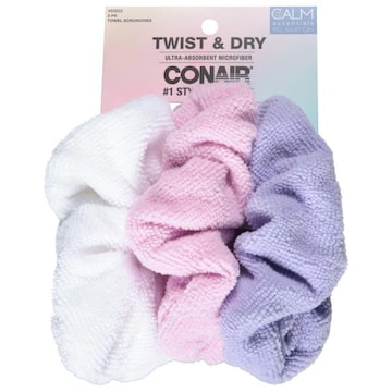 Conair Towel Scrunchies, Twist & Dry