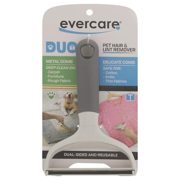 Evercare Pet Hair & Lint Remover, Dual-Sided and Resusable
