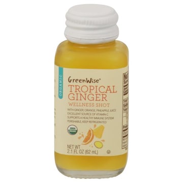 GreenWise Organic Wellness Shot, Tropical Ginger