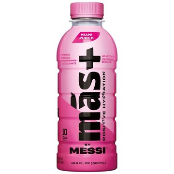 Más+ by Messi Miami Punch Hydration Drink