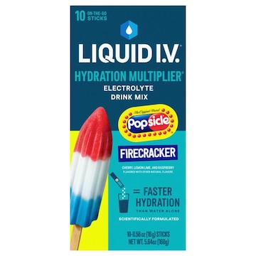 Liquid I.V. Hydration Multiplier Firecracker Electrolyte Drink Mix