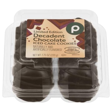 Chocolate Iced Cake Cookie