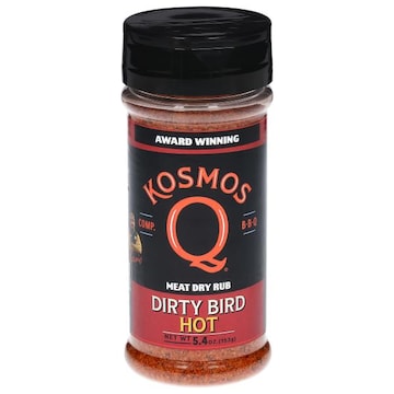 Kosmos Q Meat Dry Rub, Dirty Bird, Hot