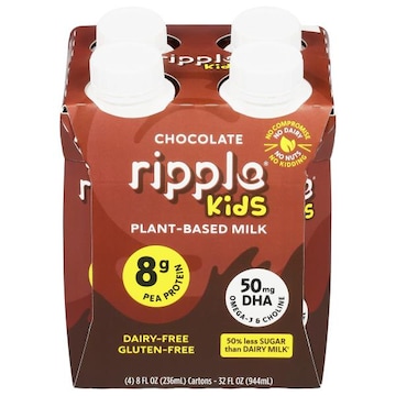 Ripple Kids Milk, Plant-Based, Chocolate