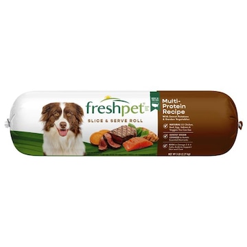 Freshpet Dog Food, Multi-Protein Recipe, Slice & Serve Roll