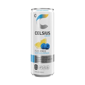 Celsius Fizz Free Blue Razz Lemonade, Functional Energy Drink