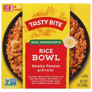 Tasty Bite Rice Bowl, Smoky Panner Biryani