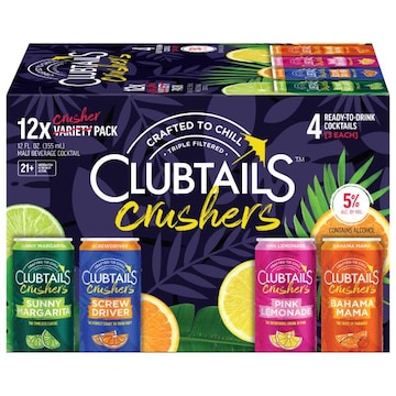 Clubtails Crushers Assorted Malt Beverage Cocktail