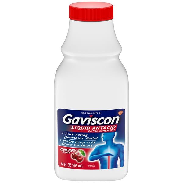 Gaviscon Extra Strength Cherry Liquid Antacid | Publix Super Markets
