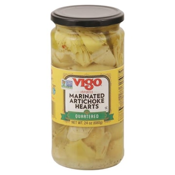 Vigo Artichoke Hearts, Marinated, Quartered