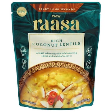 Tata Raasa Coconut Lentils, Rich, Mild