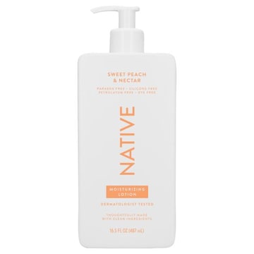 Native Sweet Peach & Nectar Moisturizing Lotion
