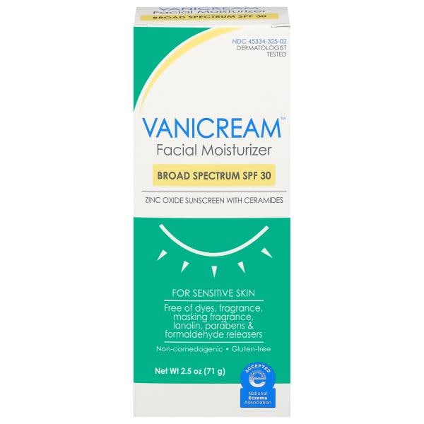 Vanicream Facial Moisturizer, Broad Spectrum, SPF 30