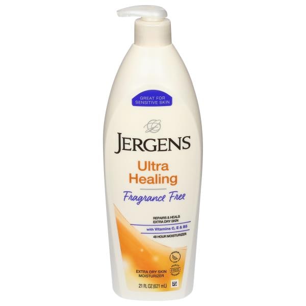 Jergens Moisturizer, Fragrance Free, Ultra Healing | Publix Super