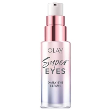 Olay Super Eye Serum - Vitamin C, Caffeine, Niacinamide, Amino Peptide, Aloe Vera - Brightens Dark Circles, Anti-Wrinkle, Anti-Aging, Brightening, Smooths