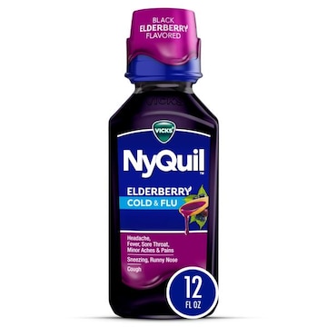 Vicks NyQuil Elderberry Cold & Flu