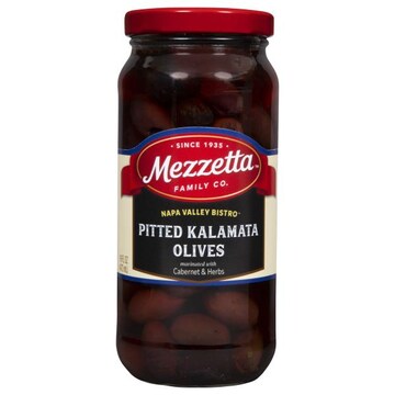 Mezzetta Napa Valley Bistro Olives, Pitted Kalamata