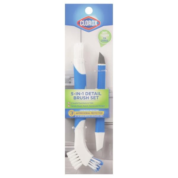 Clorox Brush Set, 5-in-1 Detail | Publix Super Markets