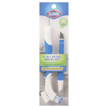 Clorox Brush Set, 5-in-1 Detail