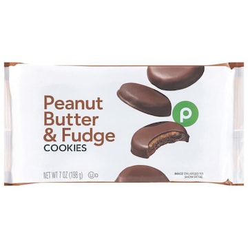 Publix Peanut Butter & Fudge Cookies