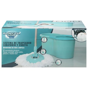 Creative Home and Kitchen Spin Mop & Bucket System, Easy Clean Microfiber
