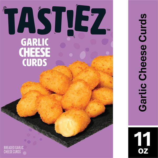 Tastiez Breaded Garlic Cheese Curds, 11 OZ (Frozen Appetizers