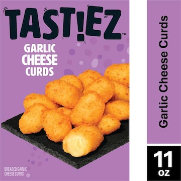 Tastiez Breaded Garlic Cheese Curds, 11 oz (Frozen Appetizers)