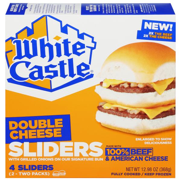 White Castle Sliders, Double Cheese | Publix Super Markets