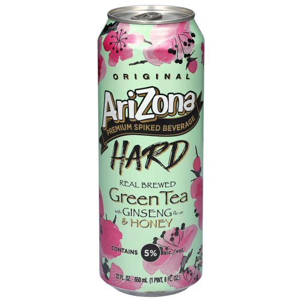 AriZona Hard Green Tea with Ginseng Flavor & Honey | Publix Super