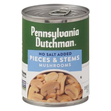 Pennsylvania Dutchman Mushrooms, Pieces & Stems